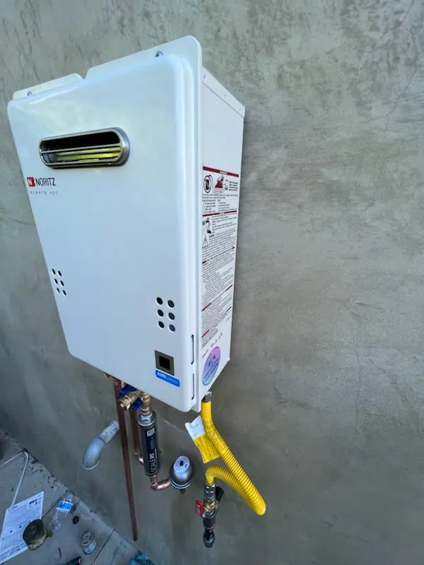 Tankless water heater installation for Charlestown Manor Beach homes